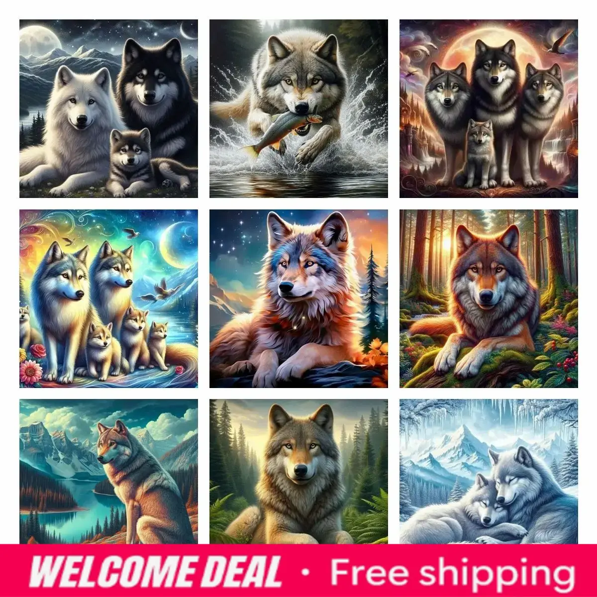 Embroidery Canvas - 2026 5D Pittura su Tela Fai