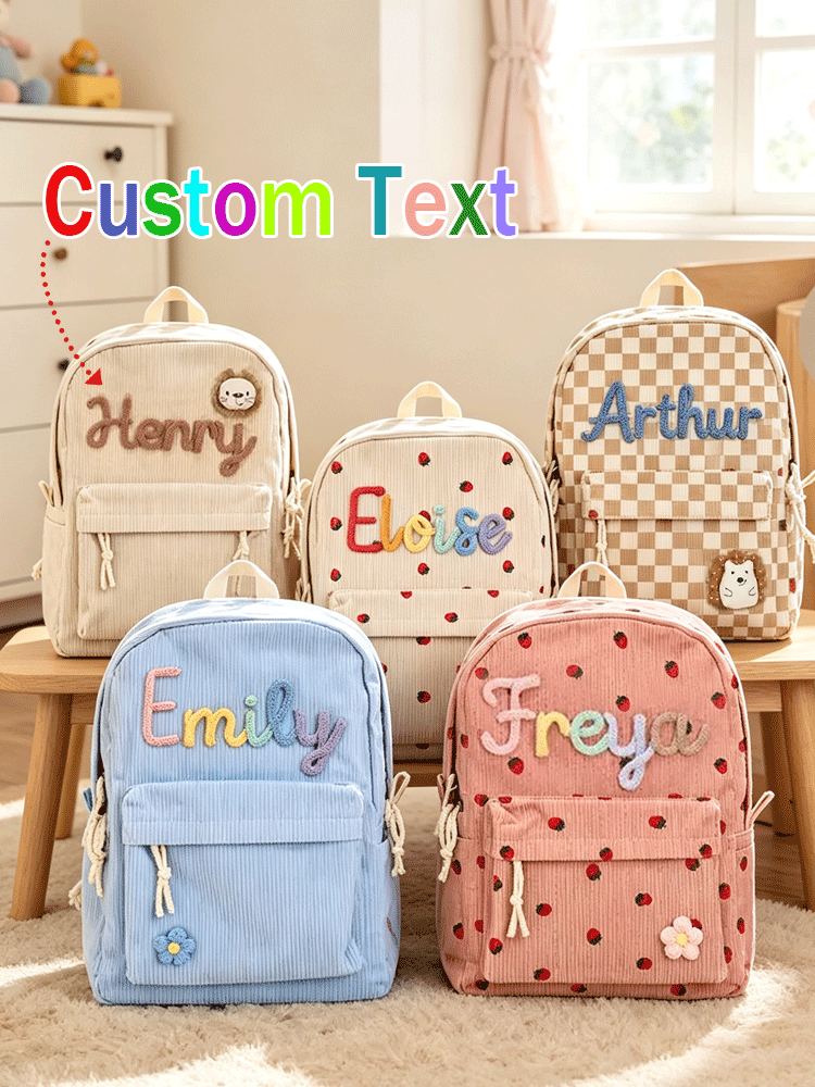 Embroidery Name - [Zaino personalizzato] Zaino personalizzato per il