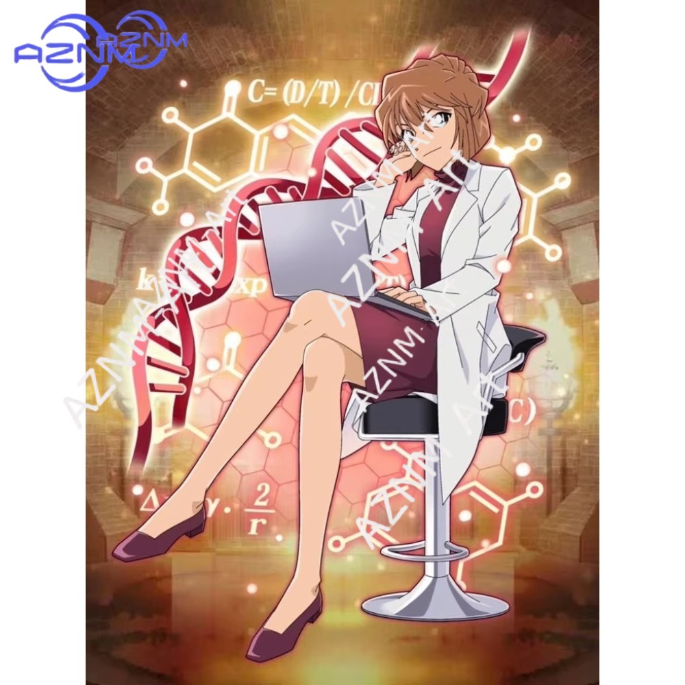 Embroidery Canvas - 1 pz Diamond Painting Detective Conan