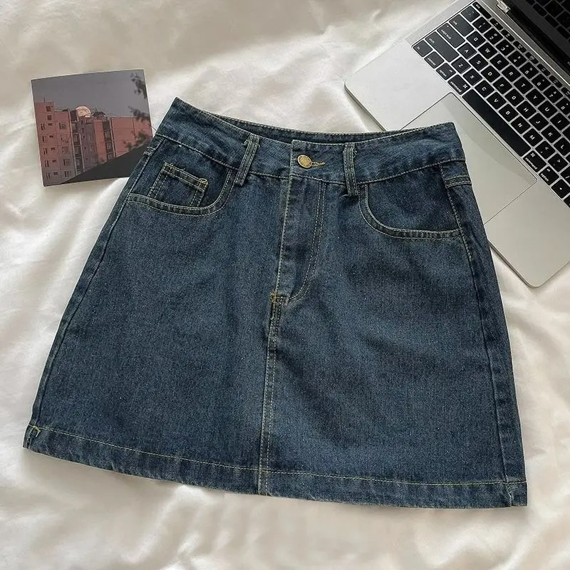 Embroidery Set - Set gonna in denim Y2K: giacca