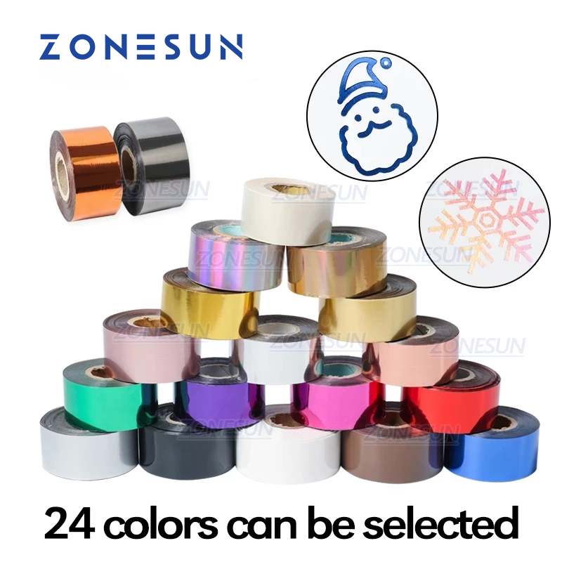 Transfer Paper Carbon - ZONESUN 3/4/5 centimetri Oro Argento Nero