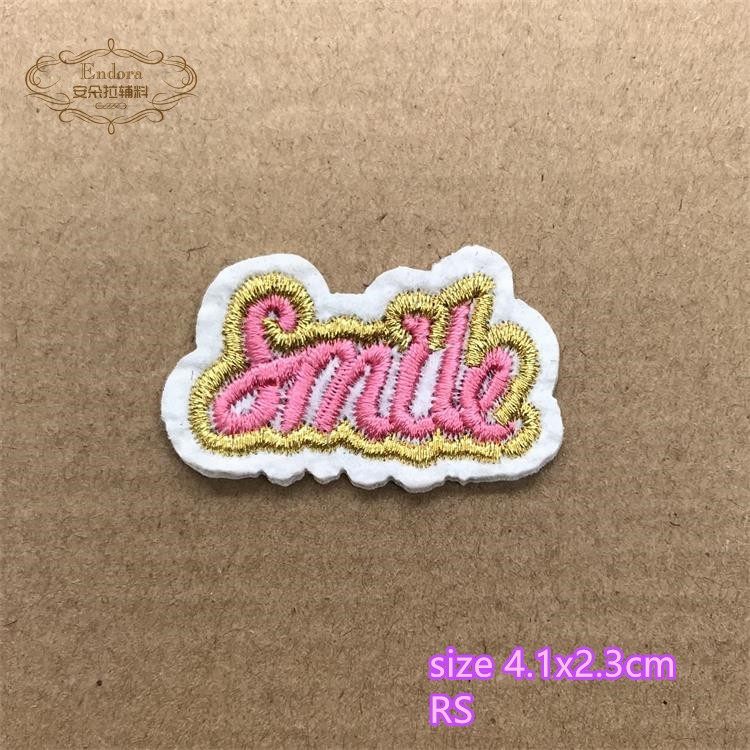 Nuovo arrivo 10 pezzi parole l - Embroidery Kiss recensione e prezzo