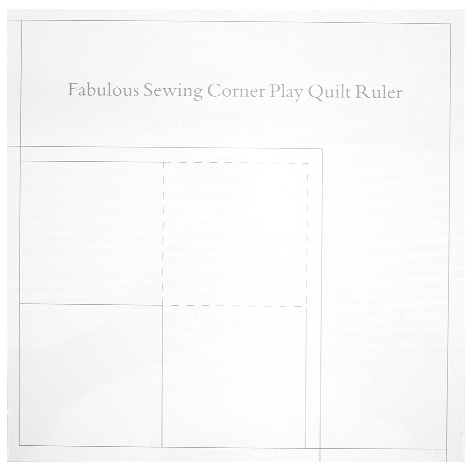 Righello quadrato in acrilico  - Embroidery Quilting recensione e prezzo
