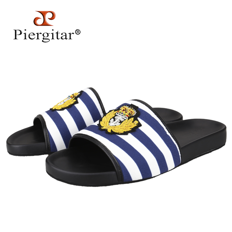 Piergitar Sandali da uomo in t - Embroidery Canvas recensione e prezzo