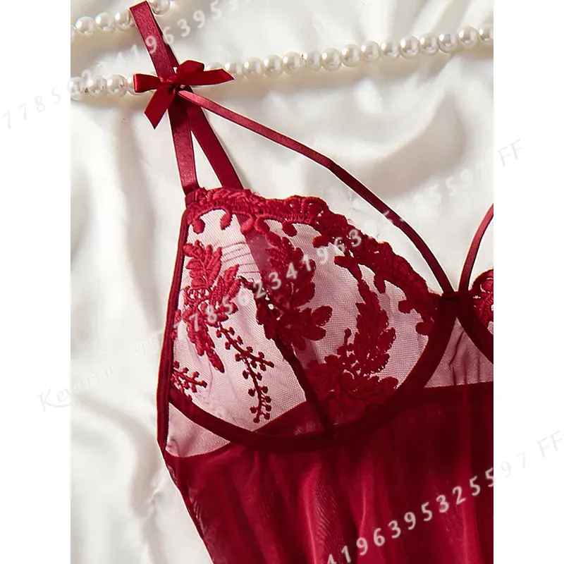 Camicia da Notte da Donna Ross - Embroidery Red recensione e prezzo