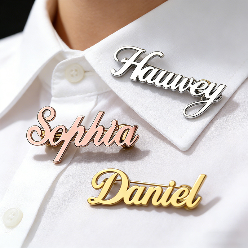 Spilla Personalizzata in Accia - Embroidery Name recensione e prezzo