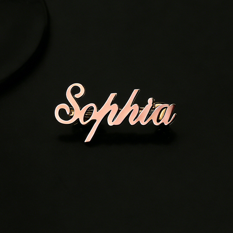 Spilla Personalizzata in Accia - Embroidery Name recensione e prezzo