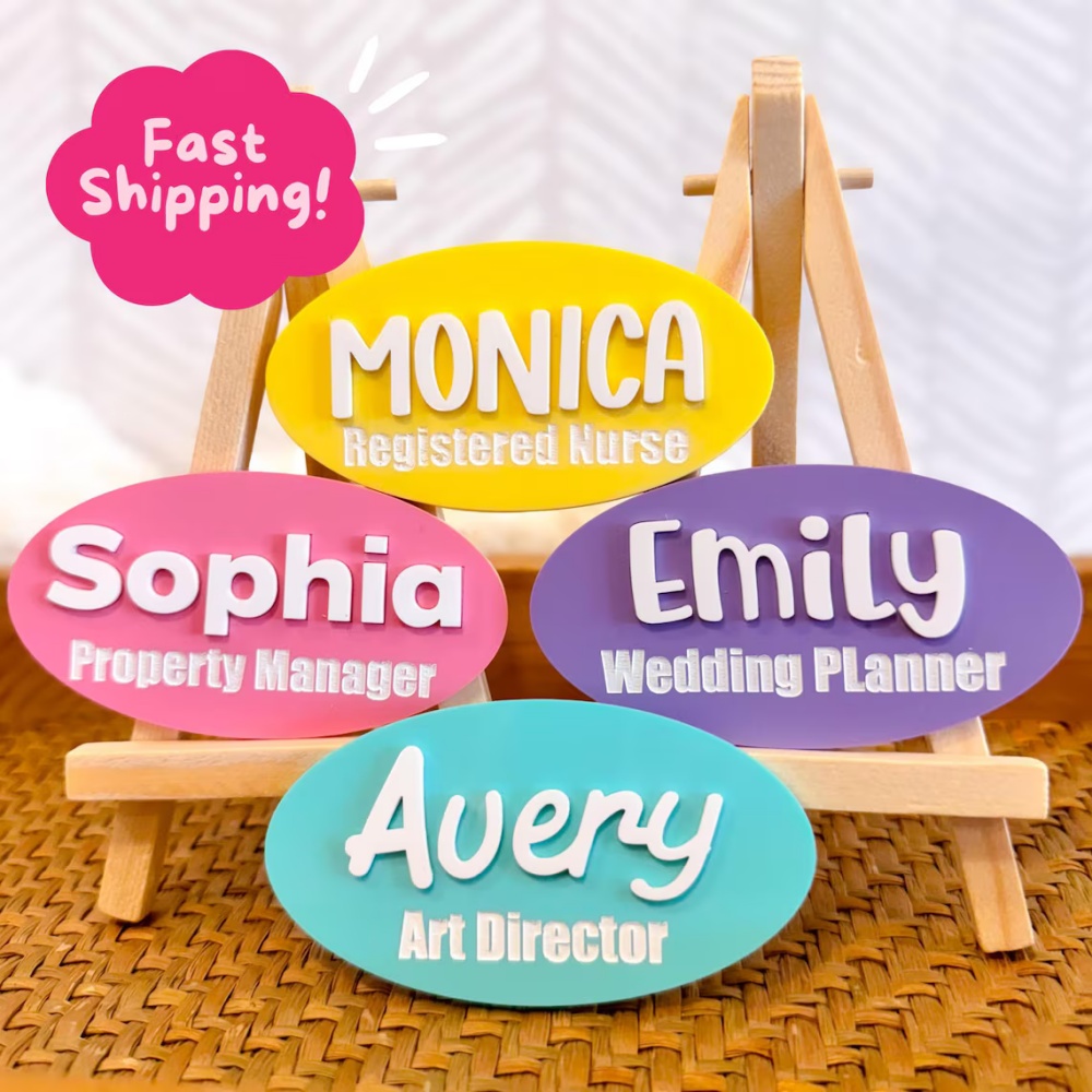 Spilla Personalizzata con Nome - Embroidery Name recensione e prezzo
