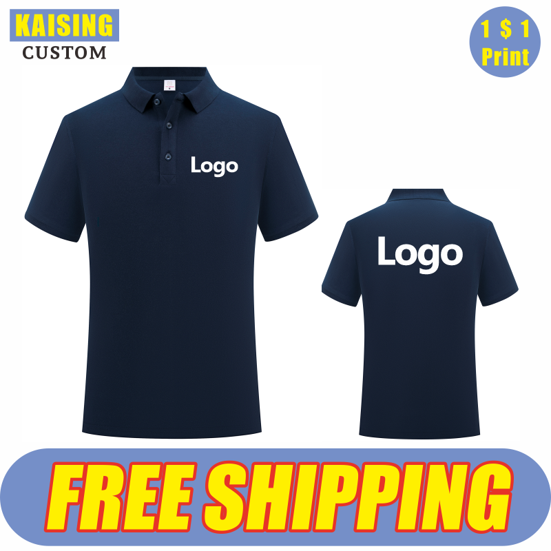 KAISING Polo in puro cotone di - Embroidery Logo recensione e prezzo