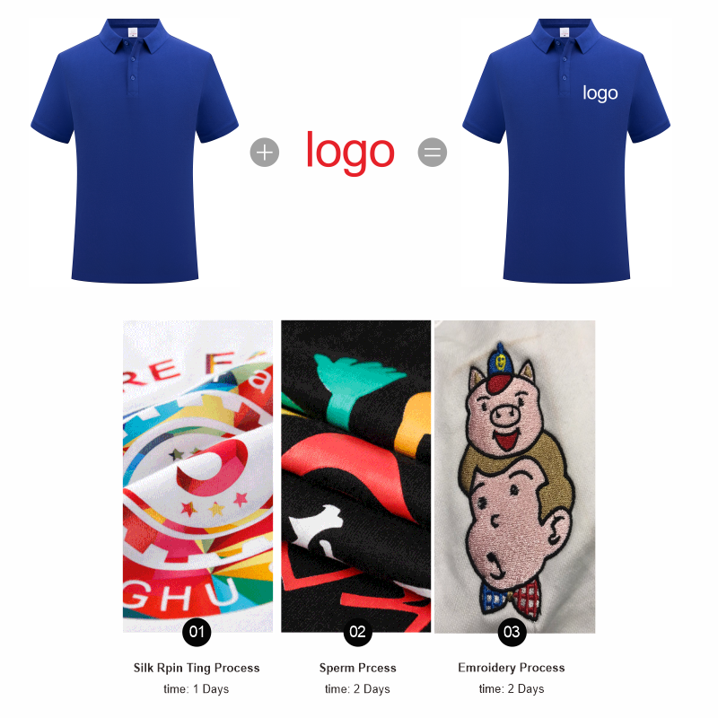 KAISING Polo in puro cotone di - Embroidery Logo recensione e prezzo