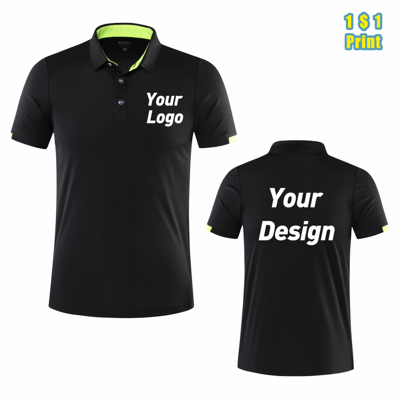 Polo sportiva traspirante ad a - Embroidery Logo recensione e prezzo