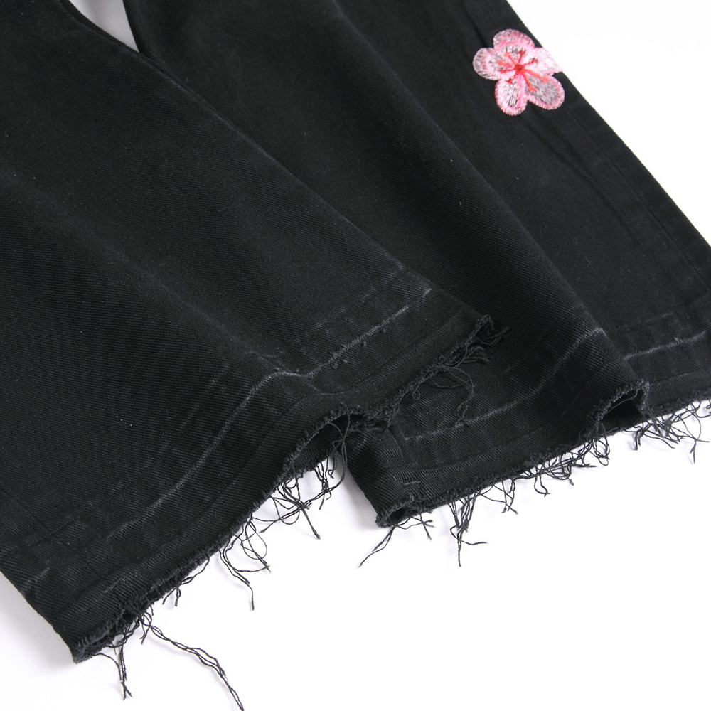 Jeans da uomo in denim con ric - Embroidery Jeans Sakura recensione e prezzo