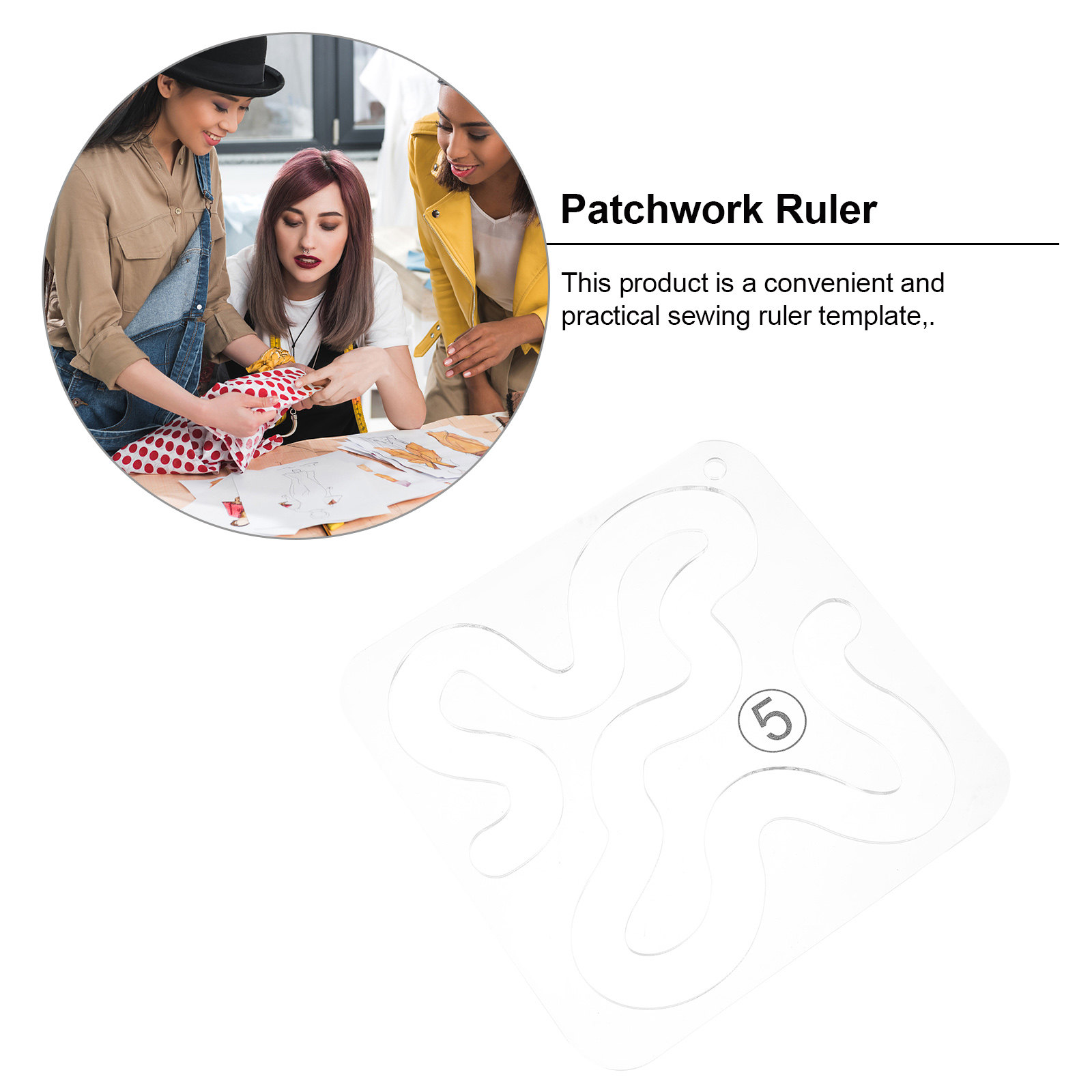 1 Pezzo Righello Trasparente i - Embroidery Quilting recensione e prezzo