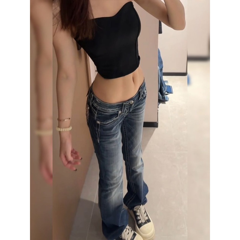 Pantaloni in denim con diamant - Embroidery Jeans Sakura recensione e prezzo
