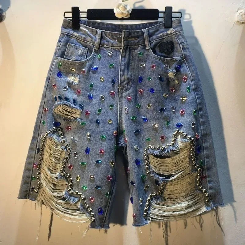 2025 Pantaloni corti estivi Je - Embroidery Jeans Sakura recensione e prezzo