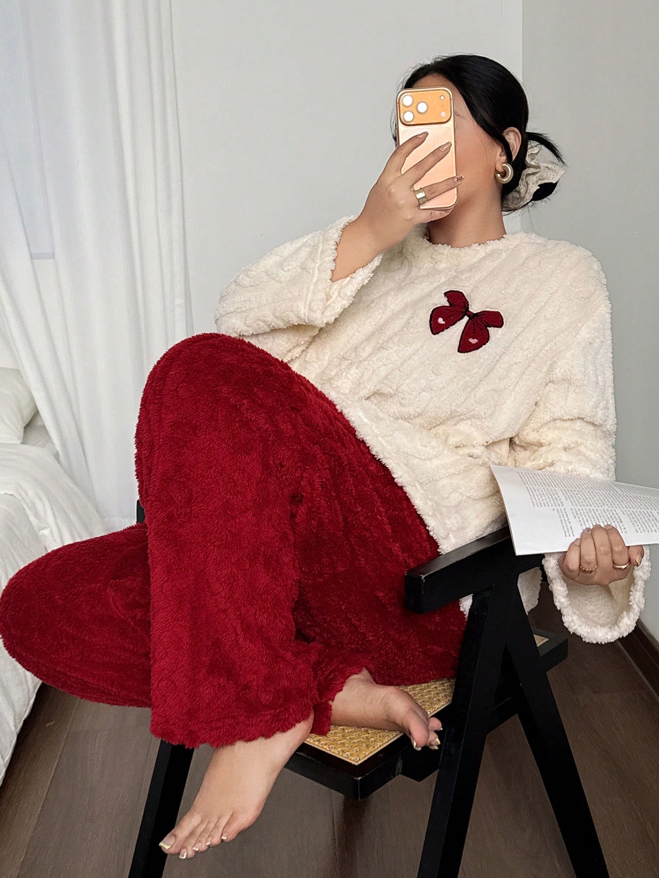 Pigiama invernale da donna tag - Embroidery Set recensione e prezzo